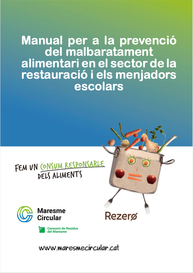 Maresme Circular publishes a manual to help restaurants and school ...